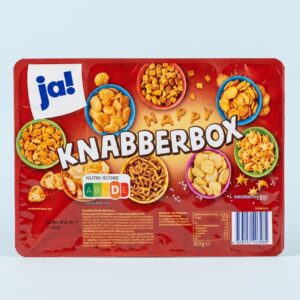 ja! Happy Knabberbox Assorted Savory Crackers & Snacks (300g) – Image 1